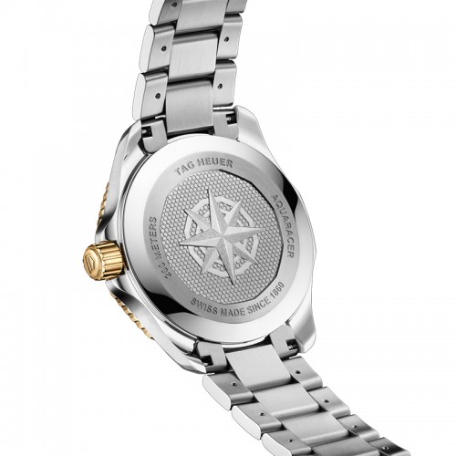 Tag Heuer Aquaracer Professional 200 Solargraph two-tone Quartz watch - WBP1120.BB0002