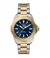 Tag Heuer Aquaracer Professional 200 Solargraph two-tone Quartz watch - WBP1120.BB0002
