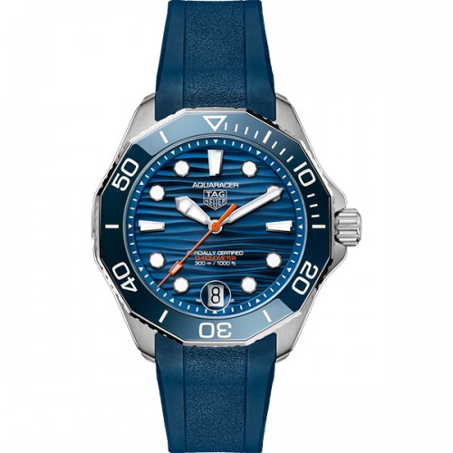 Tag Heuer Aquarecer blue automatic watch 42mm - WBP5111.FT6259