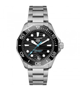 Tag Heuer Aquarecer black automatic watch 42mm - WBP5110.BA0013