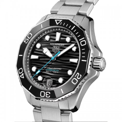 Tag Heuer Aquarecer black automatic watch 42mm - WBP5110.BA0013