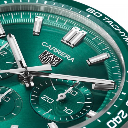 Tag Heuer Carrera Green Chrono automatic watch 44mm - CBN2A1N.BA0643