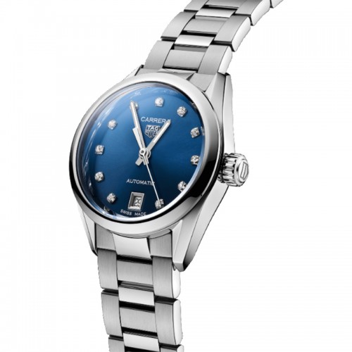 Tag Heuer Carrera blue diamonds automatic 29mm - WBN2413.BA0621