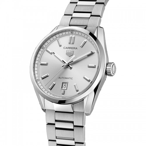 Tag Heuer Carrera Silver automatic watch 39mm - WBN2111.BA0639