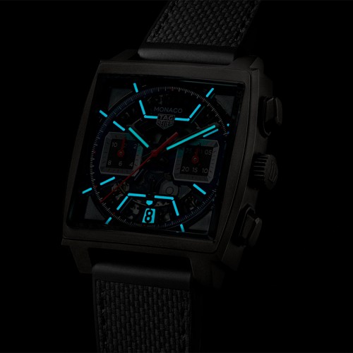 Tag Heuer Monaco Chronograph Titanium automatic watch 39mm - CBL2183.FT6236