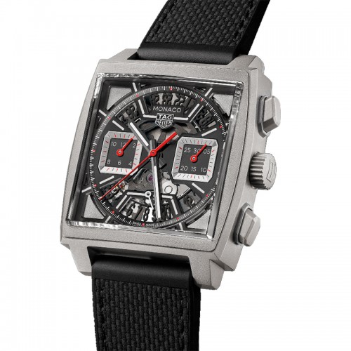 Tag Heuer Monaco Chronograph Titanium automatic watch 39mm - CBL2183.FT6236