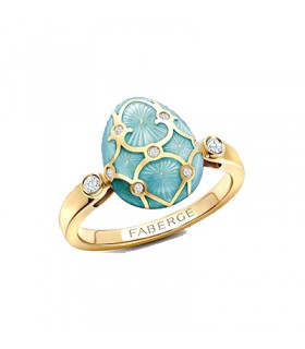 Fabergé Heritage YG Diamond egg ring - 2329