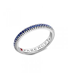 Fabergé Fluted Blue Sapphire Eternity ring - 1752