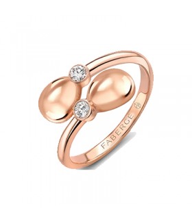 Fabergé Essence Crossover rose gold ring - 2076