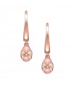 Fabergé Heritage Pink hoop drop earrings - 2391