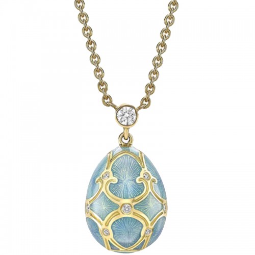 Fabergé Heritage YG diamonds petite egg pendant - 1348