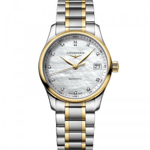 Longines Master Collection two-tone diamonds Automatic watch -L2.357.5.87.7