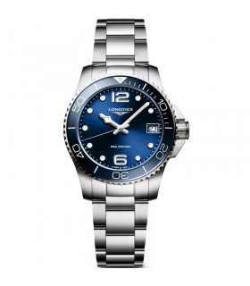 Longines Hydroconquest blue Quartz watch 32mm - L3.370.4.96.6