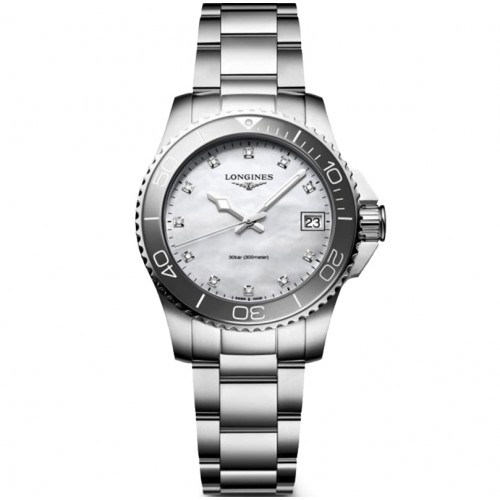 Longines Hydroconquest diamonds Quartz watch - L3.370.4.87.6