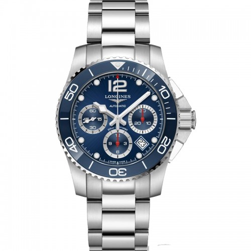 Longines Hydroconquest blue automatic watch 41mm - L3.783.4.96.6