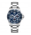 Longines Hydroconquest blue automatic watch 41mm - L3.783.4.96.6