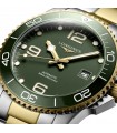 Longines Hydroconquest two-tone automatic watch - L3.781.3.06.7