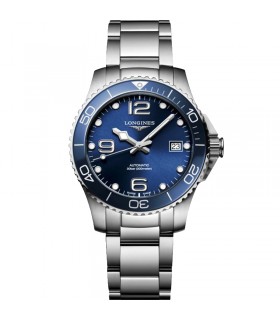 Longines Hydroconquest blue automatic watch 39mm - L3.780.4.96.6
