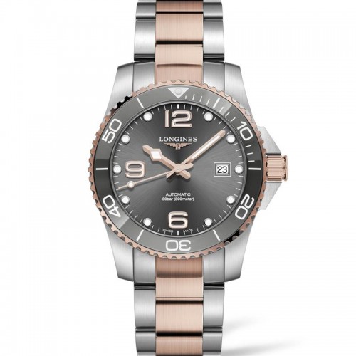 Longines Hydroconquest two-tone automatic 41mm - L3.781.3.78.7