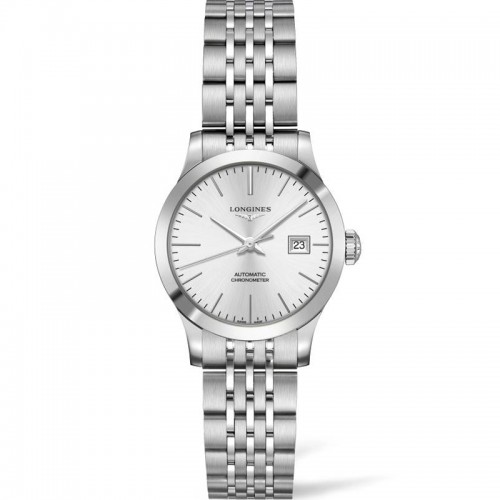 Longines Record Chronometer Automatic Watch 30mm - L2.321.4.72.6