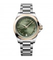 Longines Conquest green and gold automatic watch 34mm - L3.430.5.02.6