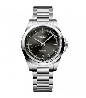 Longines Conquest black automatic watch 38mm - L3.720.4.52.6