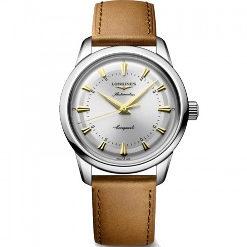Longines Conquest Heritage automatic watch 38mm - L1.649.4.72.2