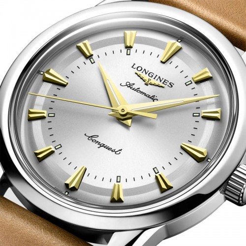 Longines Conquest Heritage automatic watch 38mm - L1.649.4.72.2