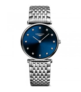 Longines La Grande Classique Blue Diamonds Quartz watch 29mm - L4.512.4.97.6