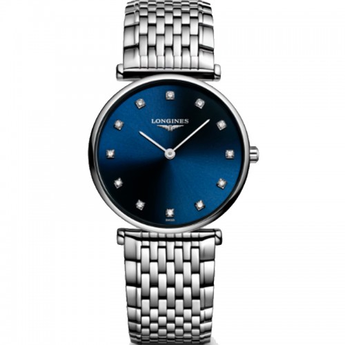 Longines La Grande Classique Blue Diamonds Quartz watch 29mm - L4.512.4.97.6