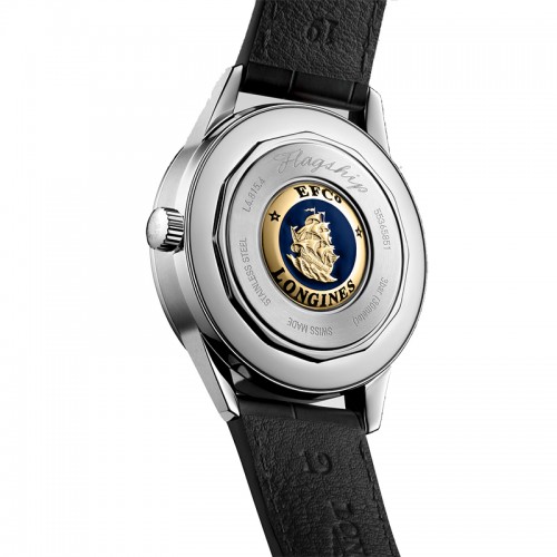 Longines Heritage Flagship Moonphase automatic watch 38.5mm - L4.815.4.02.2