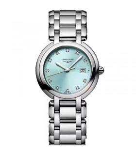 Longines La PrimaLuna blue diamonds Quartz watch 30mm - L8.122.4.90.6