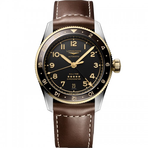 Longines Spirit Zulu time automatic watch 39mm - L3.802.5.53.2