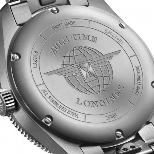 Longines Spirit Zulu time automatic watch 42mm - L3.812.4.63.6