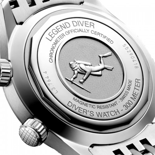 Longines Legend Diver Green automatic watch 39mm - L3.764.4.06.6