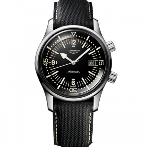 Longines Legend Diver automatic watch 42mm - L3.774.4.50.0