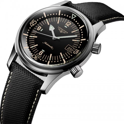 Longines Legend Diver automatic watch 42mm - L3.774.4.50.0