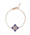 Roberto Coin Princess Flower Blue Lapis diamond bracelet - ADV888BR1837