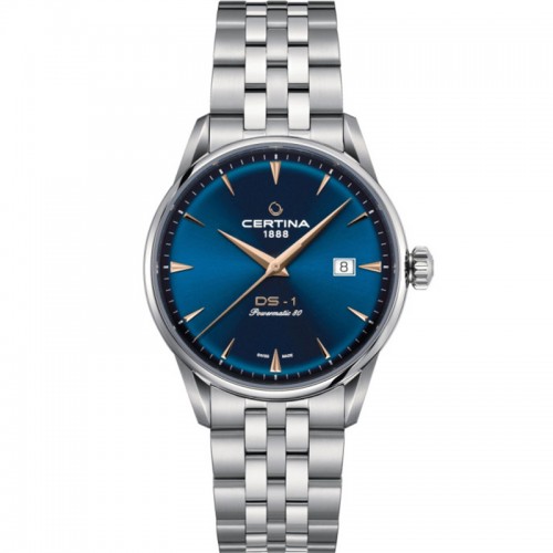 Certina DS-1 blue Automatic watch 40mm - C029.807.11.041.02