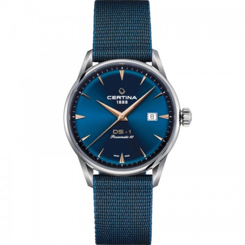 Certina DS-1 blue Automatic watch 40mm - C029.807.11.041.02