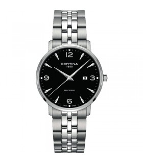 Certina DS Caimano black Quartz watch 39mm - C035.410.11.057.00