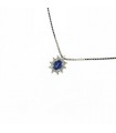 Mirco Visconti sapphire diamond pendant - DL2/A3Z