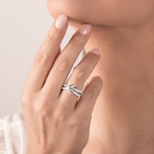 Mirco Visconti diamond dress ring - CP539