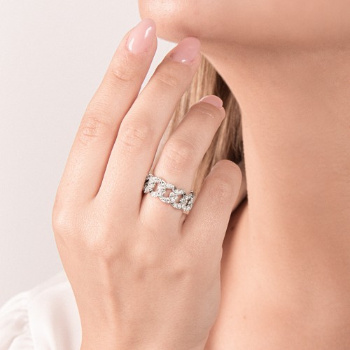 Mirco Visconti diamond dress ring 0.89ct - Z709/20
