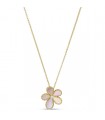 Roberto Coin Jasmine necklace with diamonds and MOP - ADV777CL3646