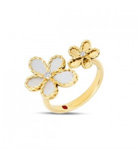 Roberto Coin Jasmine ring with diamonds and MOP - ADV777RI3713_12