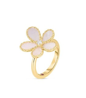 Roberto Coin Jasmine diamond ring with MOP - ADV777RI3646_13