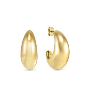 Nomination ECCLETTICA yellow gold plated medium earrings - 134315 012