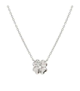 Nomination PETIT SPARKLE silver clover cz necklace - 242303 001