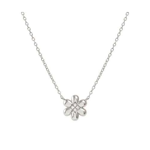 Nomination PETIT SPARKLE silver flower cz necklace - 242303 010